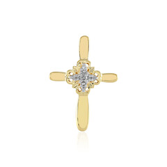 Ciondolo in argento con Diamante I2 (I)