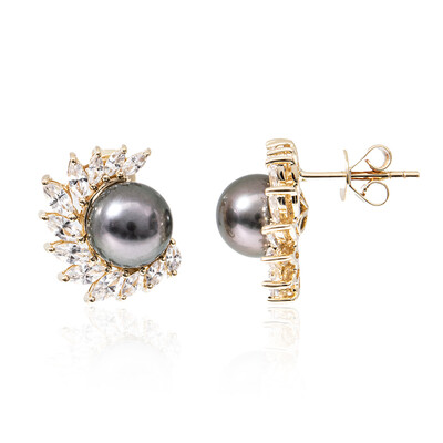 Orecchini in oro con Perla Tahitiana (de Melo)
