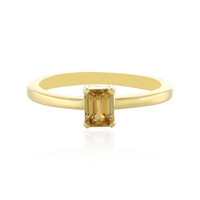 Anello in argento con Zircone Giallo