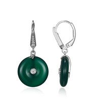 Orecchini in argento con Agata