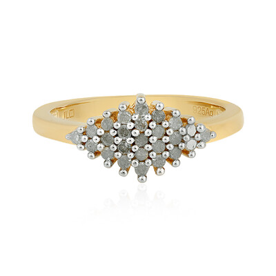 Anello in argento con Diamante I3 (I)