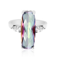 Anello in argento con Quarzo Mistico