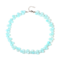 Collana in argento con Quarzo Blu
