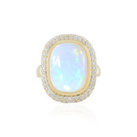 Anello in argento con Opale di Welo (Adela Silber)