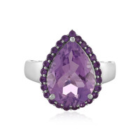 Anello in argento con Ametista Rose de France