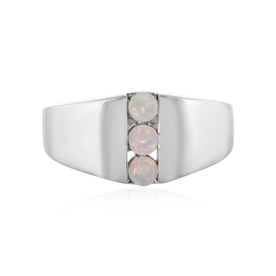 Anello in argento con Opale di Welo