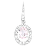 Ciondolo in argento con Tormalina Rosa Cuprian