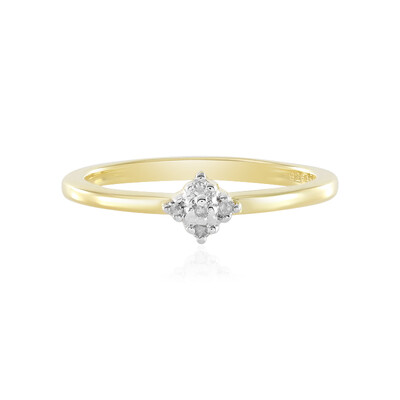 Anello in argento con Diamante I2 (I)