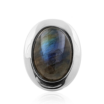 Ciondolo in argento con Labradorite (MONOSONO COLLECTION)