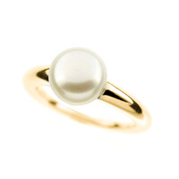 Anello in argento con Perla