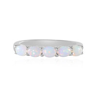 Anello in argento con Opale di Welo