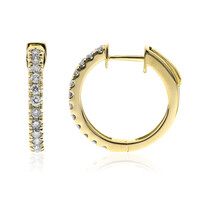 Orecchini in oro con Diamante I1 (H) (CIRARI)