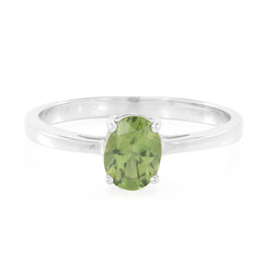 Anello in argento con Apatite Russa
