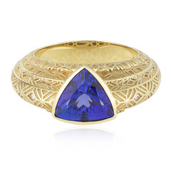 Anello in oro con Tanzanite AAA (de Melo)