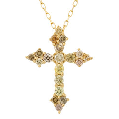 Collana in oro con Diamante Fancy SI2 (CIRARI)