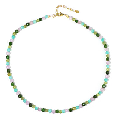 Collana in argento con Peridoto