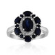 Anello in argento con Zaffiro Kanchanaburi