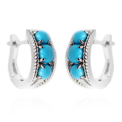 Orecchini in argento con Turchese Sleeping Beauty (Anne Bever)