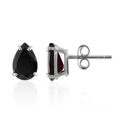 Orecchini in argento con Granato