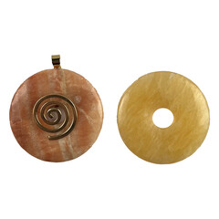 Accessorio in argento con Barite