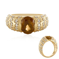 Anello in oro con Sfene (de Melo)
