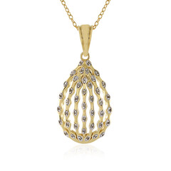 Collana in argento con Diamante Cioccolato I3
