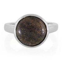 Anello in argento con Opale Matrice