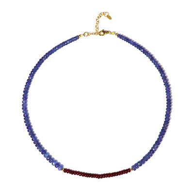 Collana in argento con Tanzanite