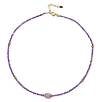 Collana in argento con Kunzite