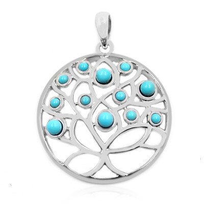 Ciondolo in argento con Turchese Sleeping Beauty (Anne Bever)
