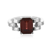 Anello in argento con Zircone Rosa