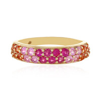 Anello in oro con Zaffiro Rosa (Adela Gold)