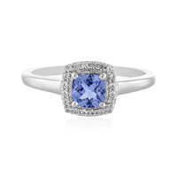 Anello in argento con Tanzanite (non riscaldata)