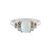 Anello in argento con Opale di Welo