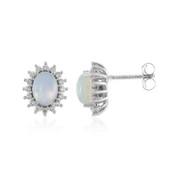 Orecchini in argento con Opale di Welo