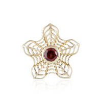 Ciondolo in oro con Zircone Mogano (Ornaments by de Melo)