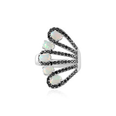 Anello in argento con Opale di Welo