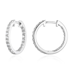 Orecchini in argento con Zircone