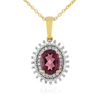 Collana in argento con Granato Lindi