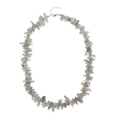 Collana in argento con Labradorite