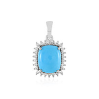 Ciondolo in argento con Turchese Arizona