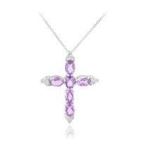 Collana in argento con Ametista