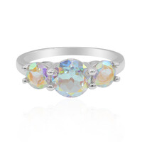 Anello in argento con Topazio Moonlight