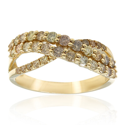 Anello in oro con Diamante Fancy SI2 (CIRARI)
