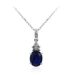Collana in oro con Zaffiro Ceylon (CIRARI)