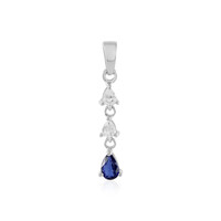 Ciondolo in argento con Cianite