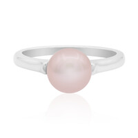 Anello in argento con Perla di Acqua Dolce