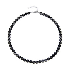 Collana in argento con Shungite