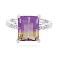 Anello in argento con Ametrina