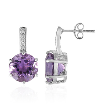 Orecchini in argento con Ametista